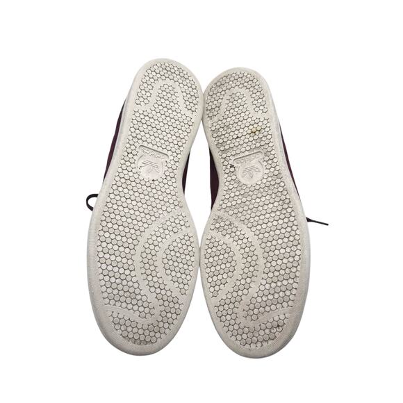 Adidas‎ Stan Smith Velvet Maroon Sneaker Men’s Size 12 - Picture 8 of 8